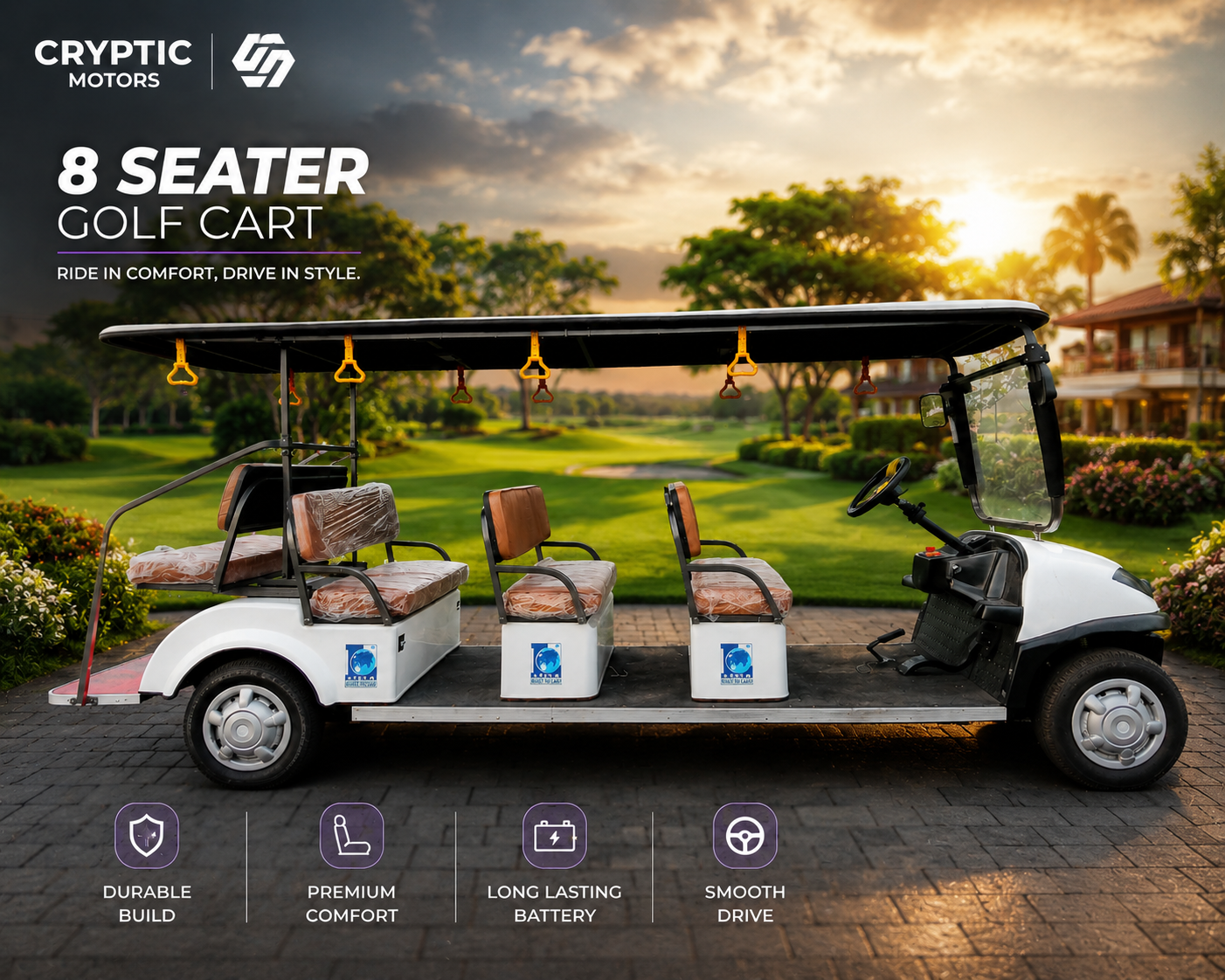 6 Seater Golf Cart