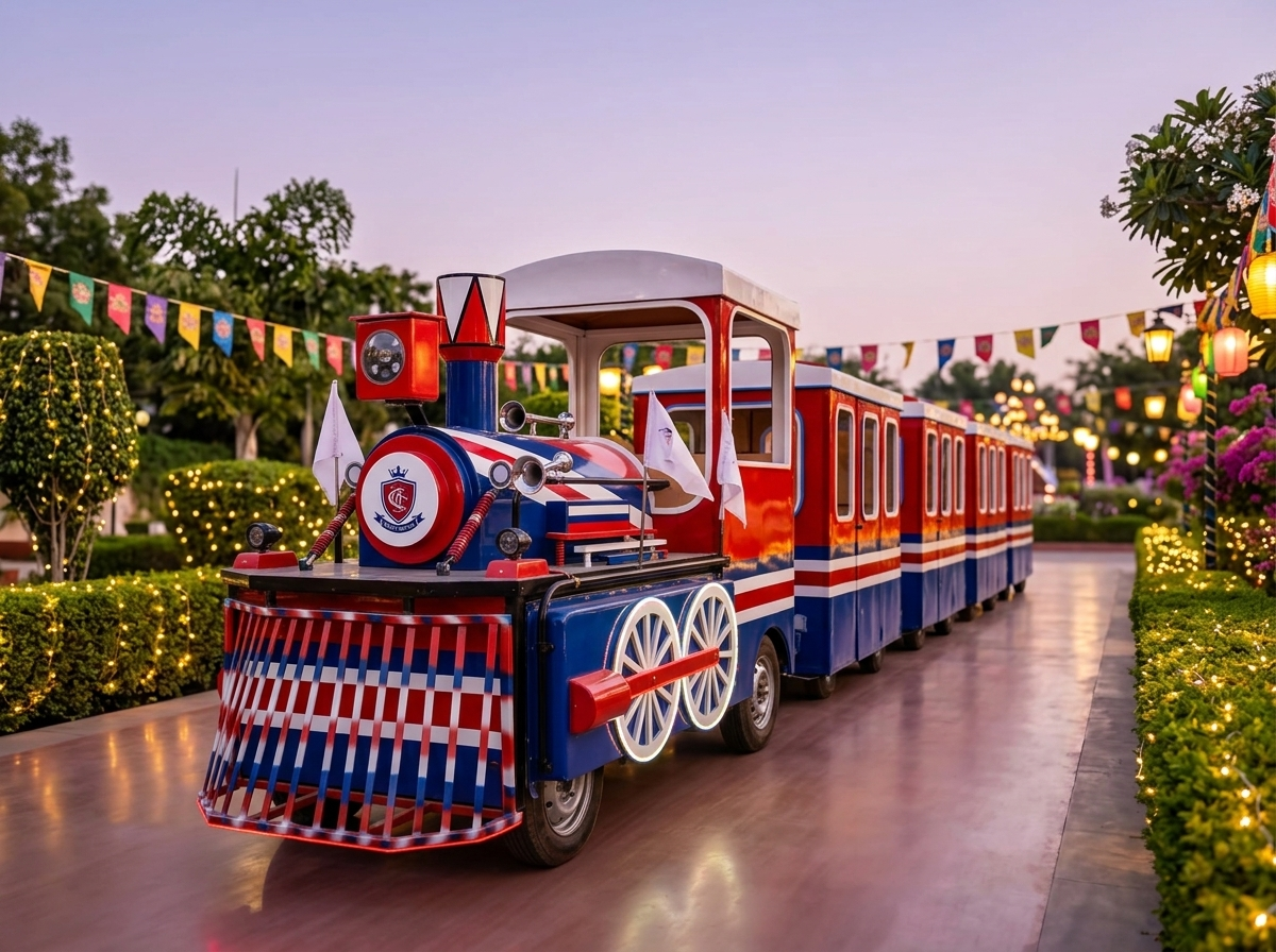 Heavy Model Trackless Toy Train