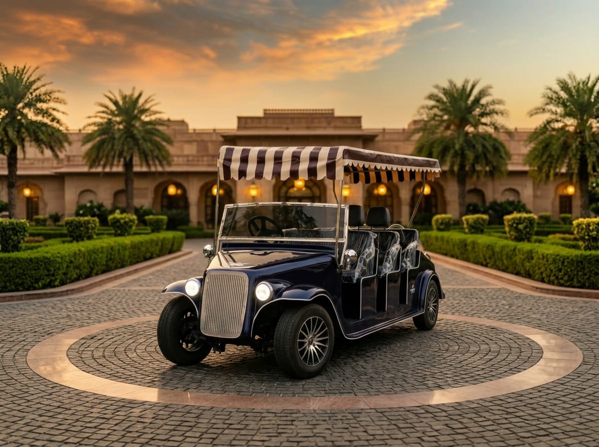 Royal Vintage Golf Kart – 8 Seater
