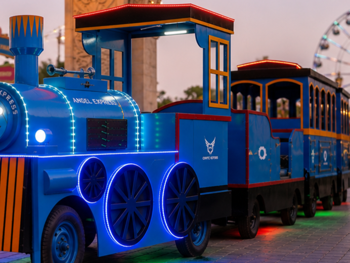 Close Boggie Trackless Toy Train