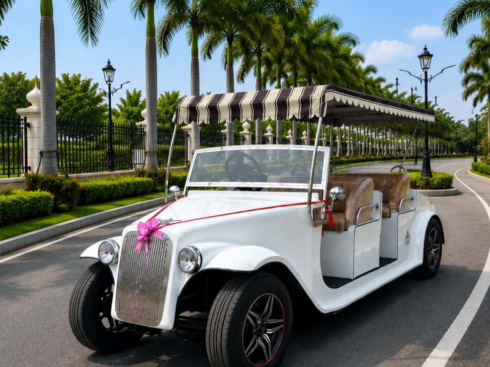 Royal Vintage Golf Kart – 8 Seater